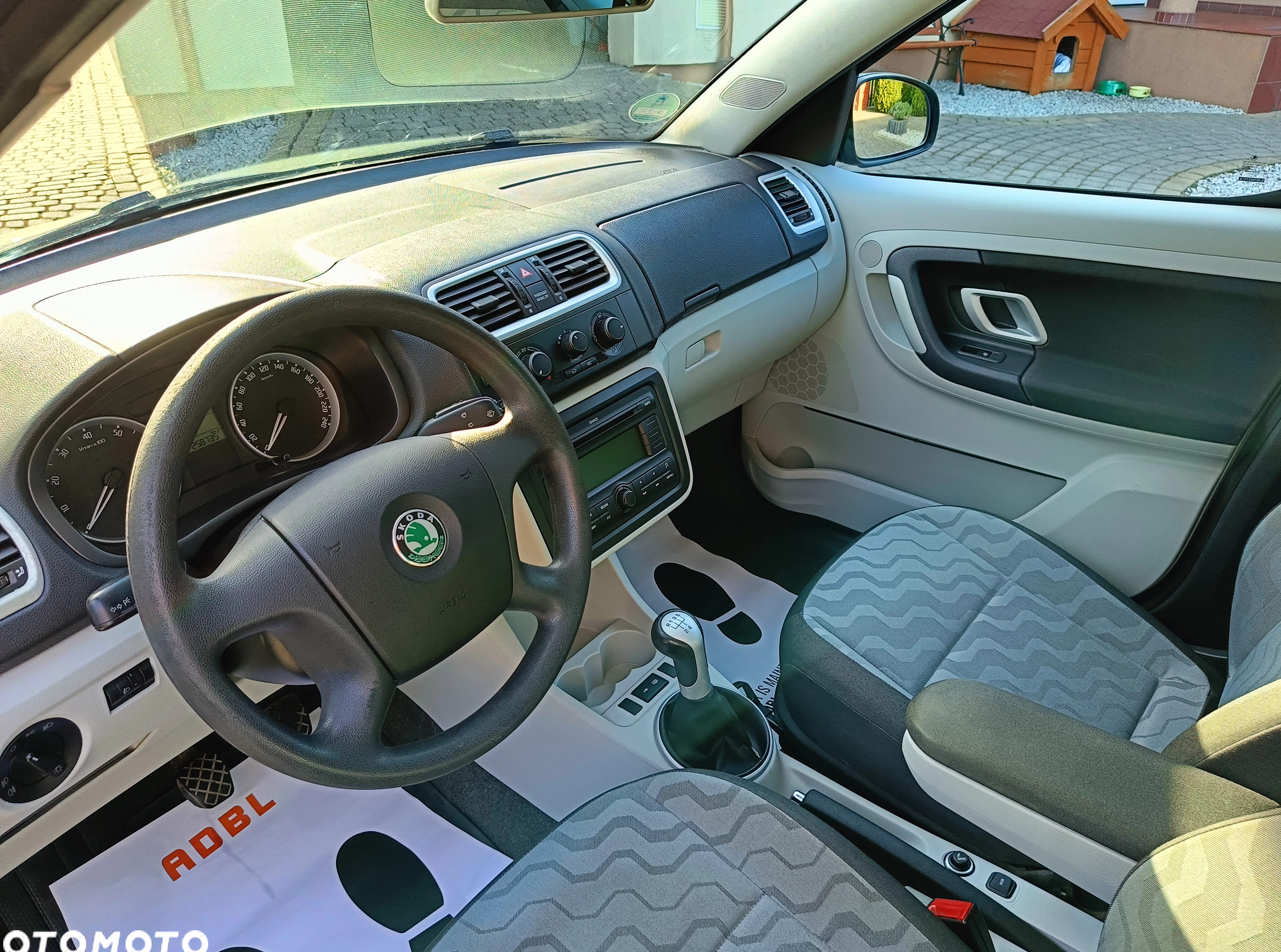 Skoda Roomster cena 15900 przebieg: 258000, rok produkcji 2007 z Gostynin małe 407